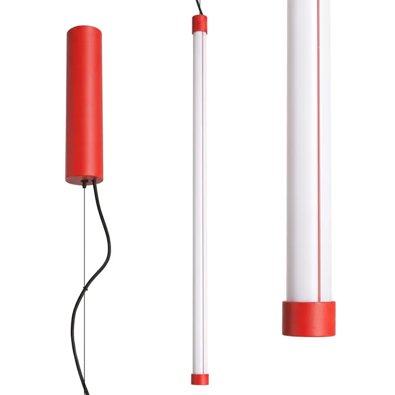 TH.891 Pendelleuchte TRANG 75 rot LED 4000K Letzte Chance