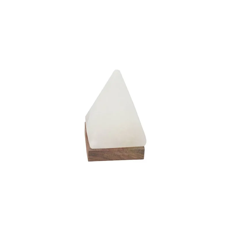 USB PYRAMIDE, White Line, mit Holzsockel, H ca. 10 cm Wochenendangebot
