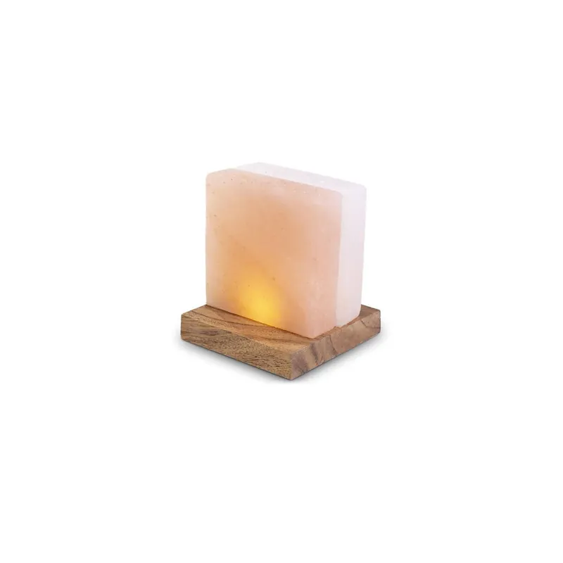 USB SQUARE „Orange/Weiß“, mit Holzsockel, ca. 9 x 9 x 15,5 cm Sofort Bestellen