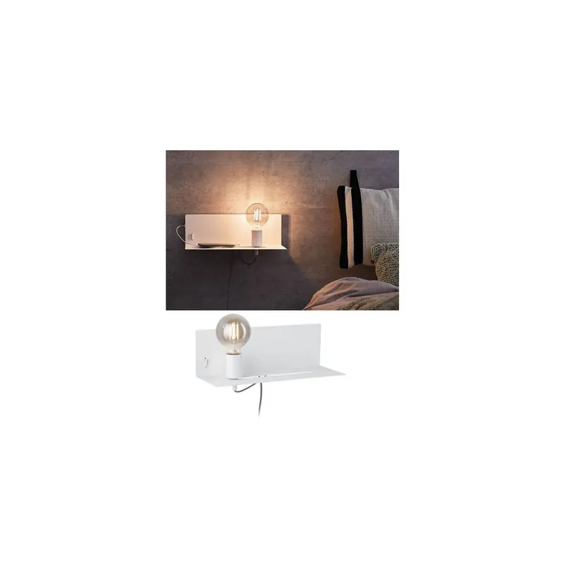 Neu Wandleuchte Devara E27 230V max. 40W dimmbar Weiß