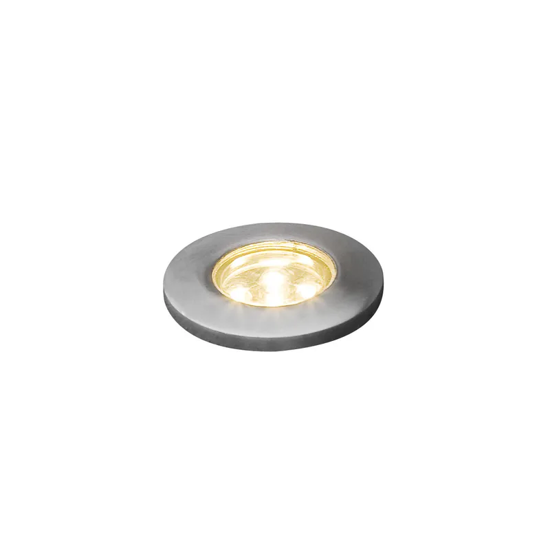 Bodeneinbauspot LED klein 6er-Basis-Set Edelstahl Online Kaufen
