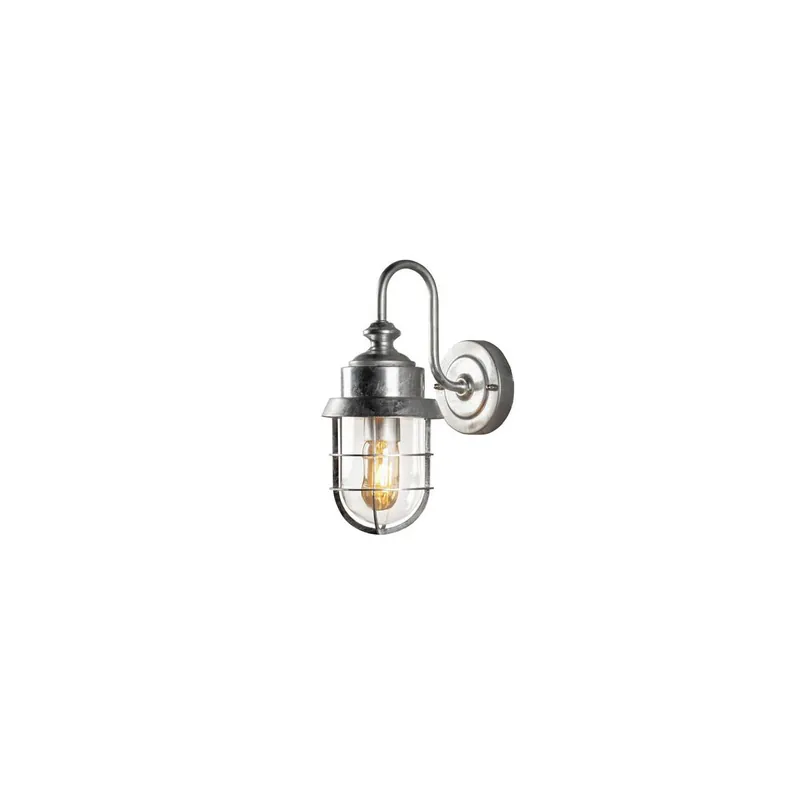Sale Cerignola Wandl. E27 galvanisiert klares Glas