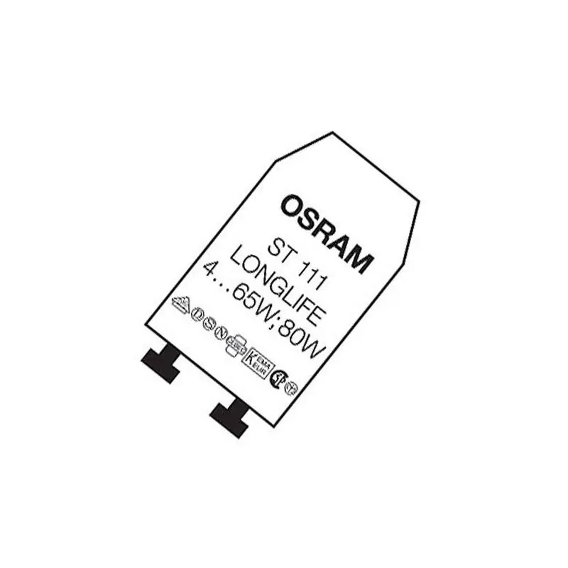 Echt Osram Starter Leuchtstoffröhren St111 Einzelschaltung 4-65W 230V