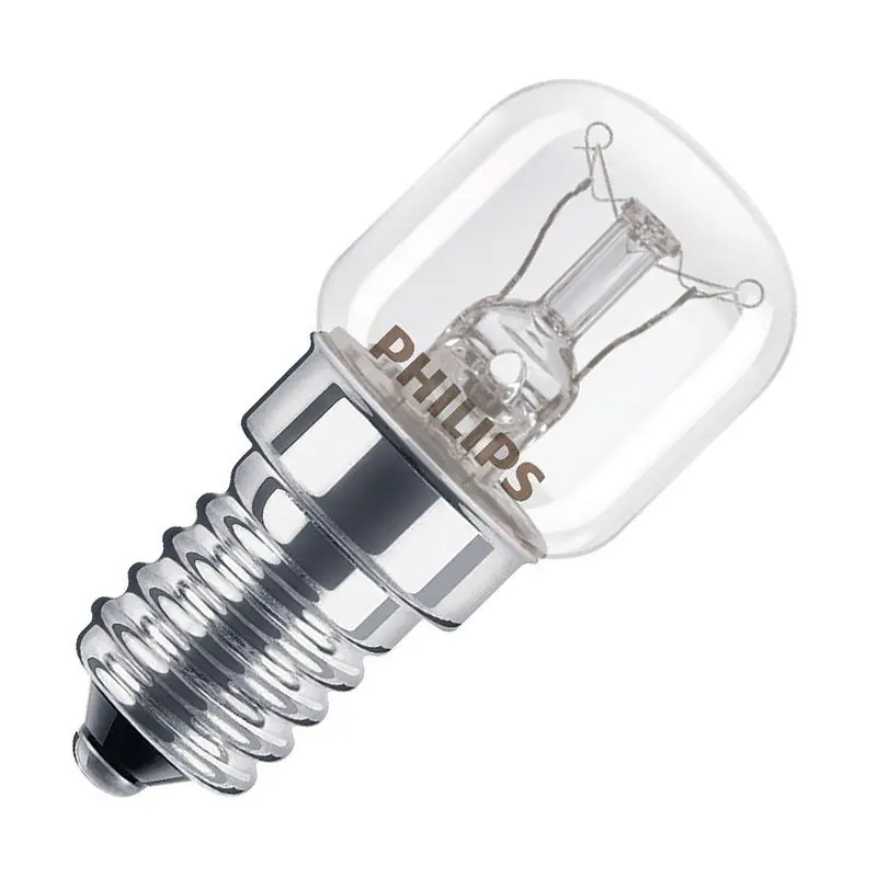 Geprüft Philips Ofenlampe SPC.T Special T CL 15W E14 klar Oven