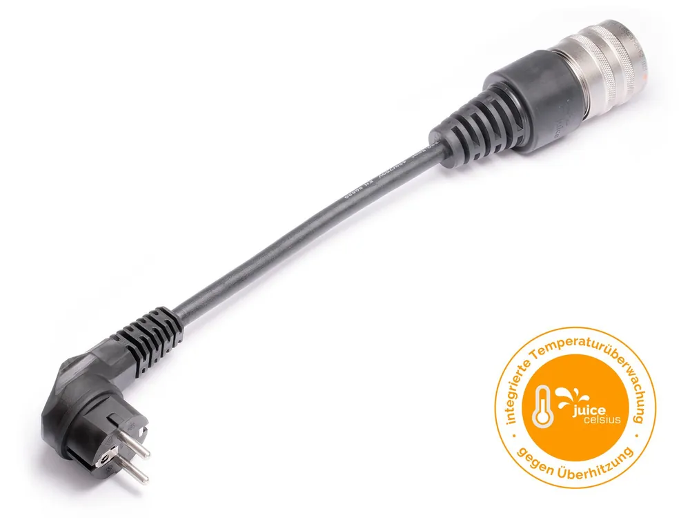 Geprüft Lizenzierter Händler - Juice Connector Adapter Juice Celsius Cee 7/7 (Schuko) (EU) EA-JC77T