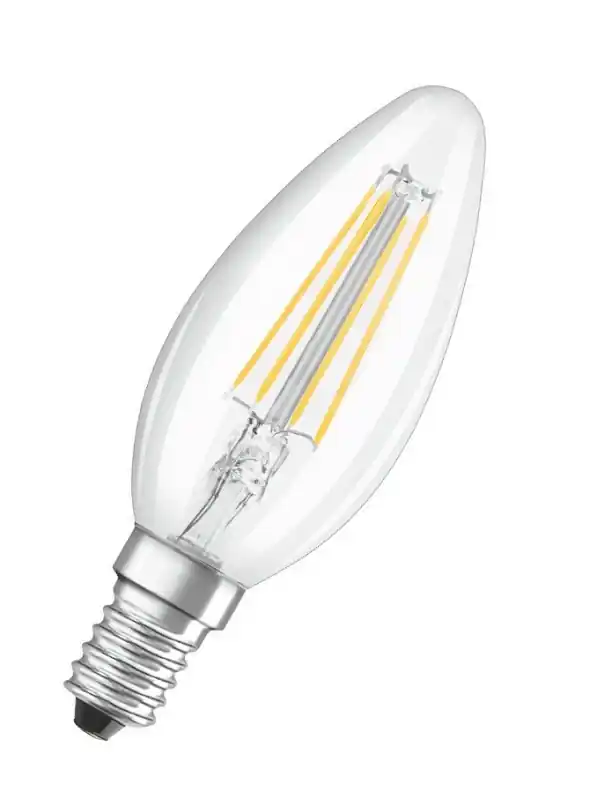 OSRAM LED Star CL B FIL 4-40W/827 E14 470lm klar nicht dimmbar 2er Pack Meistverkauft