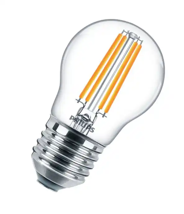 Philips CorePro LEDluster P45 Filament 4,3-40W/827 LED E27 470lm warmweiß Bestpreis