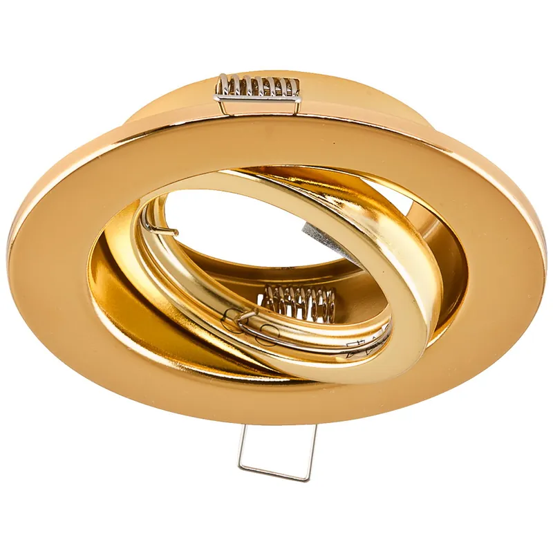 Preis Gesenkt EVN Leuchte Gold schwenkbar rund 105x26mm 12V IP20
