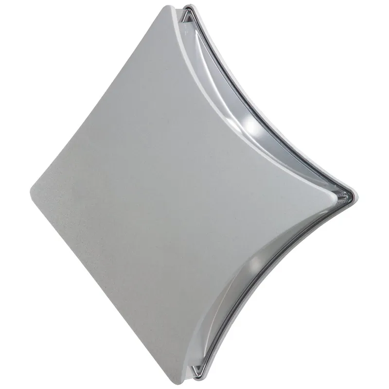 Versand Am Gleichen Tag EVN LED 4-flammige Leuchte grau viereckig 205x205x74mm 4W 3000K 75lm >80° 100-240V IP54