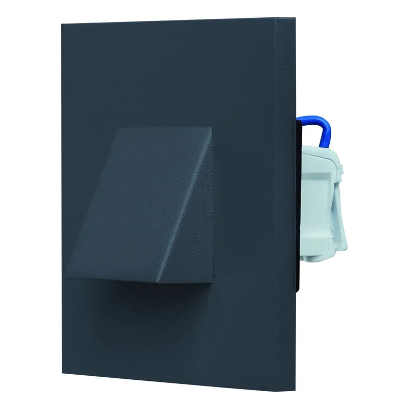 Must-Have EVN LED Leuchte anthrazit(V4A) viereckig 76x76x55mm 1,8W 3000K 220-240V IP44