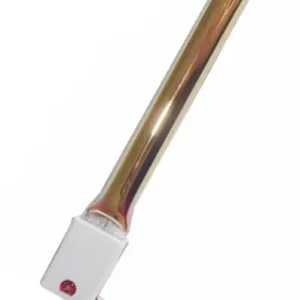 Aktuell Dr. Fischer Halogen Infrarotlampe Kurzwelle Helen gold 15116Z 2000W SK15 235V dimmbar