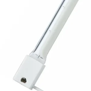 Dr. Fischer Halogen Infrarotlampe Kurzwelle IR weißer Reflektor LRI 13908R/83 300W R7s 230V Echt