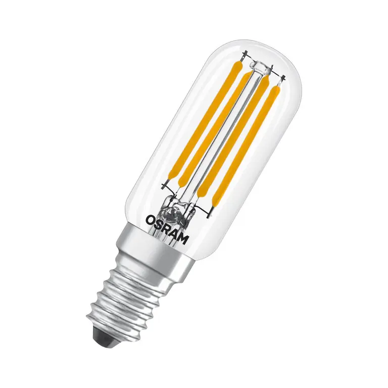 Abverkauf Osram / Ledvance LED Filament Special Stick T klar 300° 4,8-40W/827 warmweiß 470lm E14 220-240V dimmbar